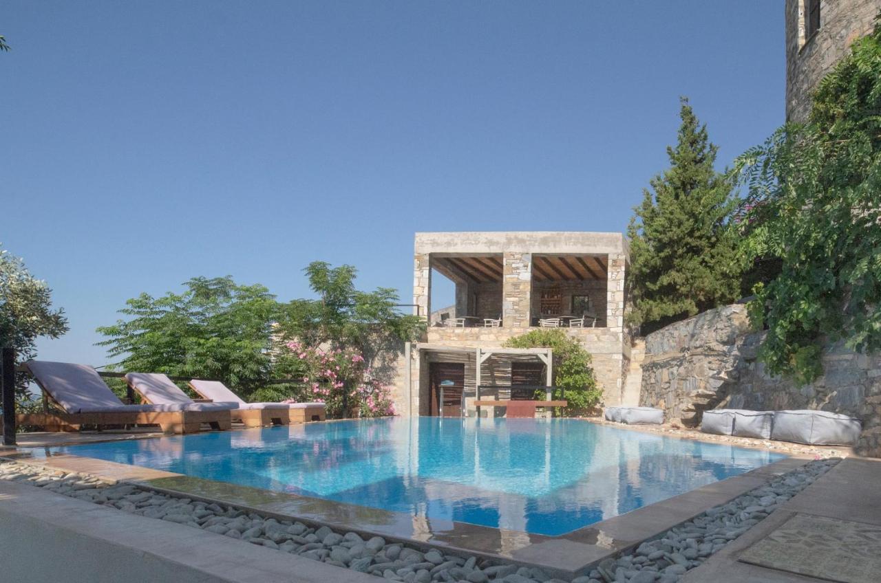 Pyrgos Traditional Village Agios Kirykos  Luaran gambar