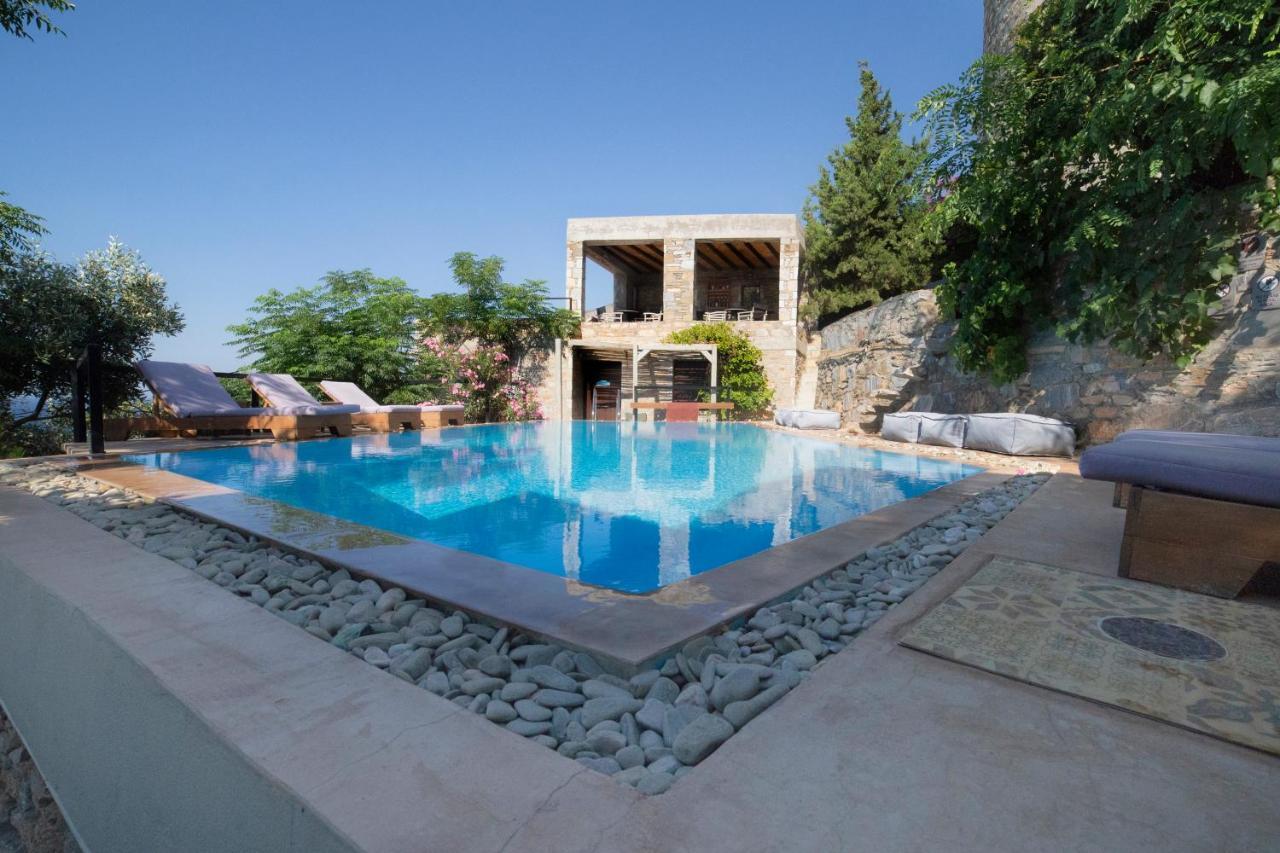 Pyrgos Traditional Village Agios Kirykos  Luaran gambar