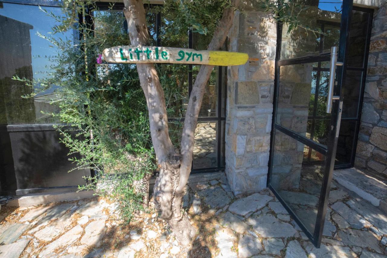 Pyrgos Traditional Village Agios Kirykos  Luaran gambar
