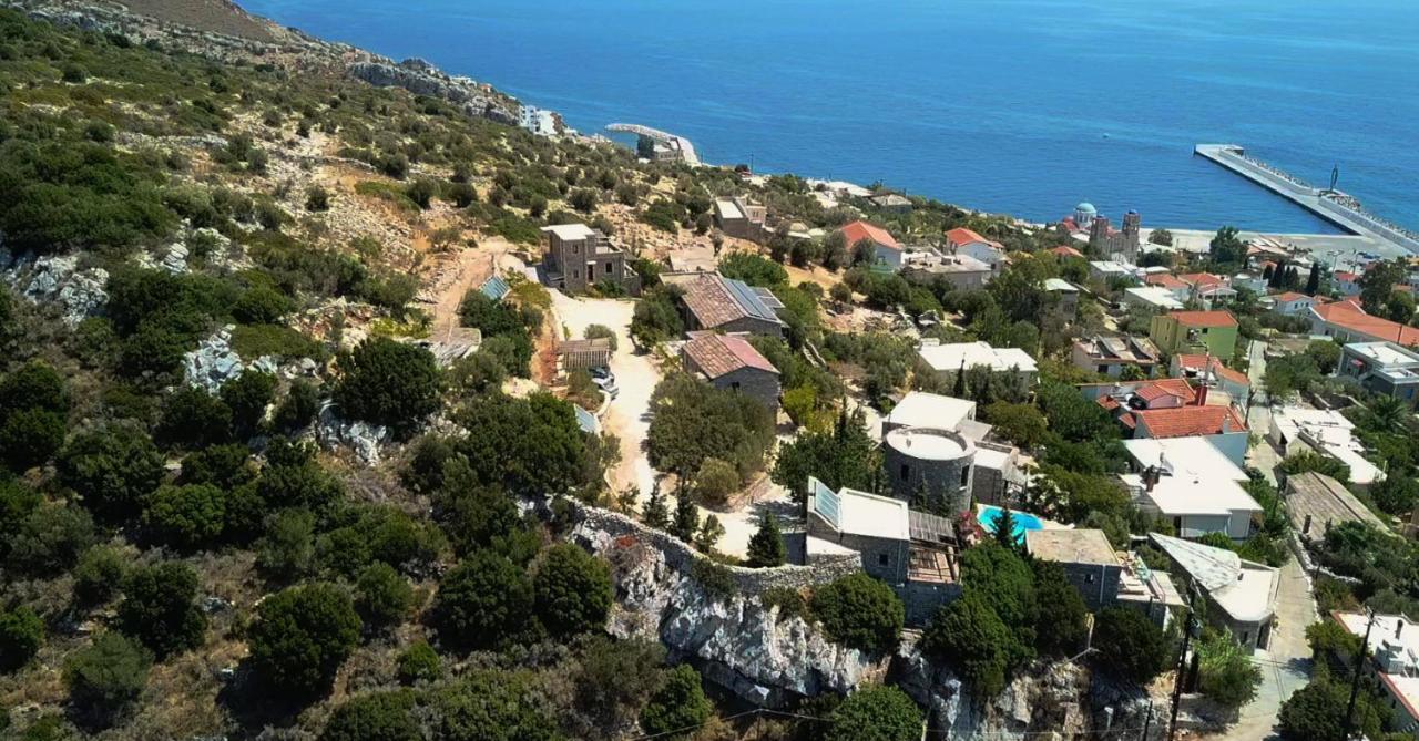 Pyrgos Traditional Village Agios Kirykos  Luaran gambar