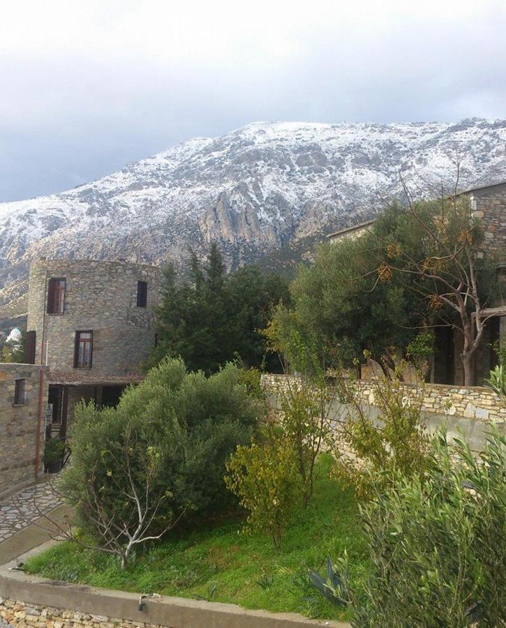 Pyrgos Traditional Village Agios Kirykos  Luaran gambar