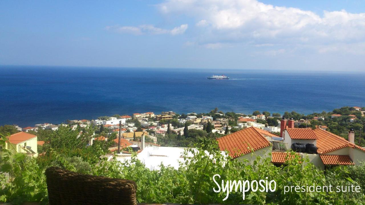 Pyrgos Traditional Village Agios Kirykos  Luaran gambar